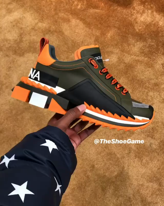 celebrities wearing dolce and gabbana sneakers